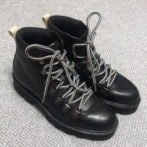 Ted Baker London Leather Hiker/Combat Boot Size 6